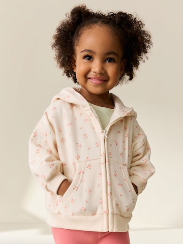 Next Sweat jacket in Beige: front