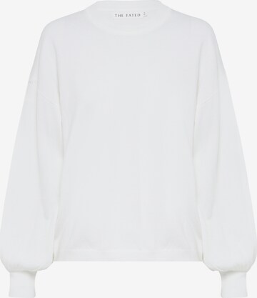 Sweat-shirt 'MALVINA' The Fated en blanc : devant