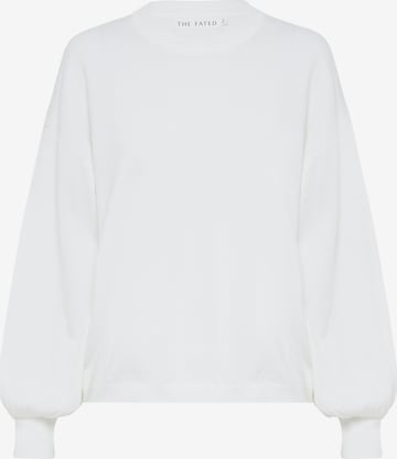 Sweat-shirt 'MALVINA' The Fated en blanc : devant