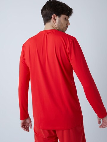 SPORTKIND Funktionsshirt 'Crew Neck Long Sleeve Shirt'‌‌‌‌‌‌‌‌‌‌ in Rot