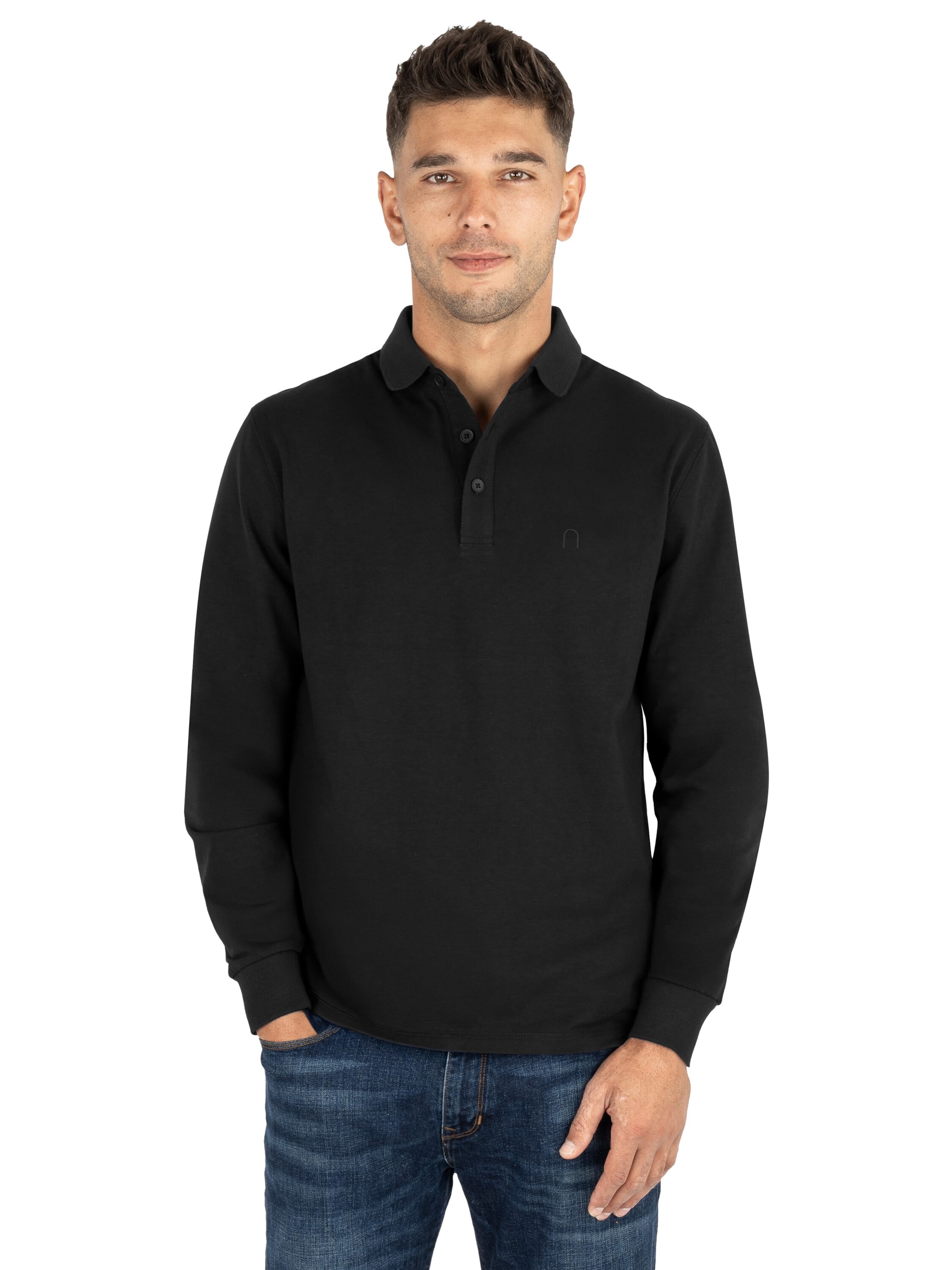 normani Shirt ' Lyroe ' in Black: front