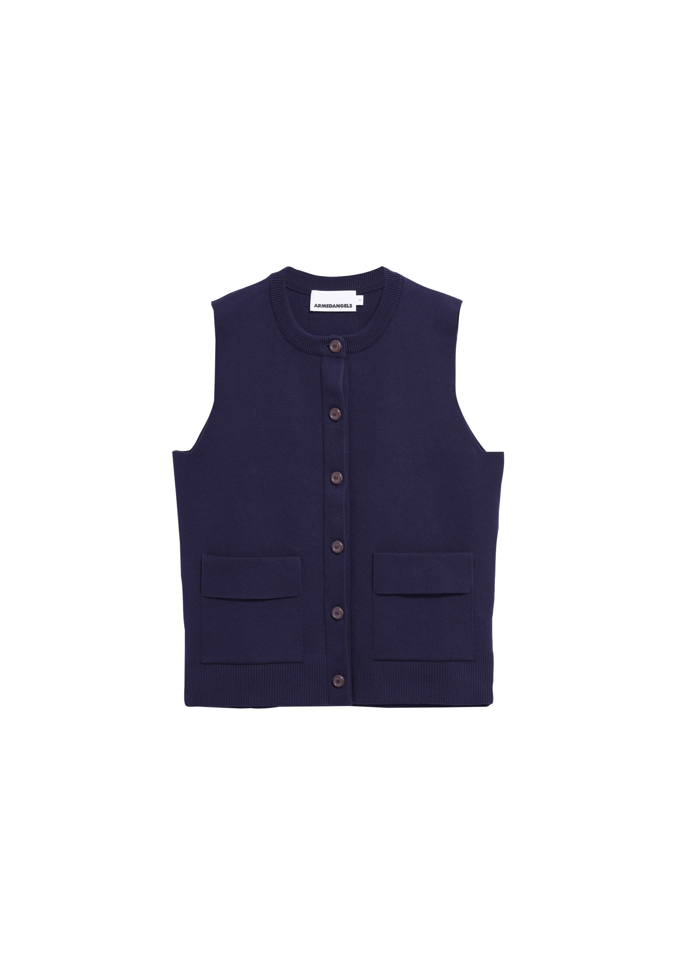 Pull-over ARMEDANGELS en bleu : devant
