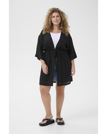 Kimono KAFFE CURVE en noir