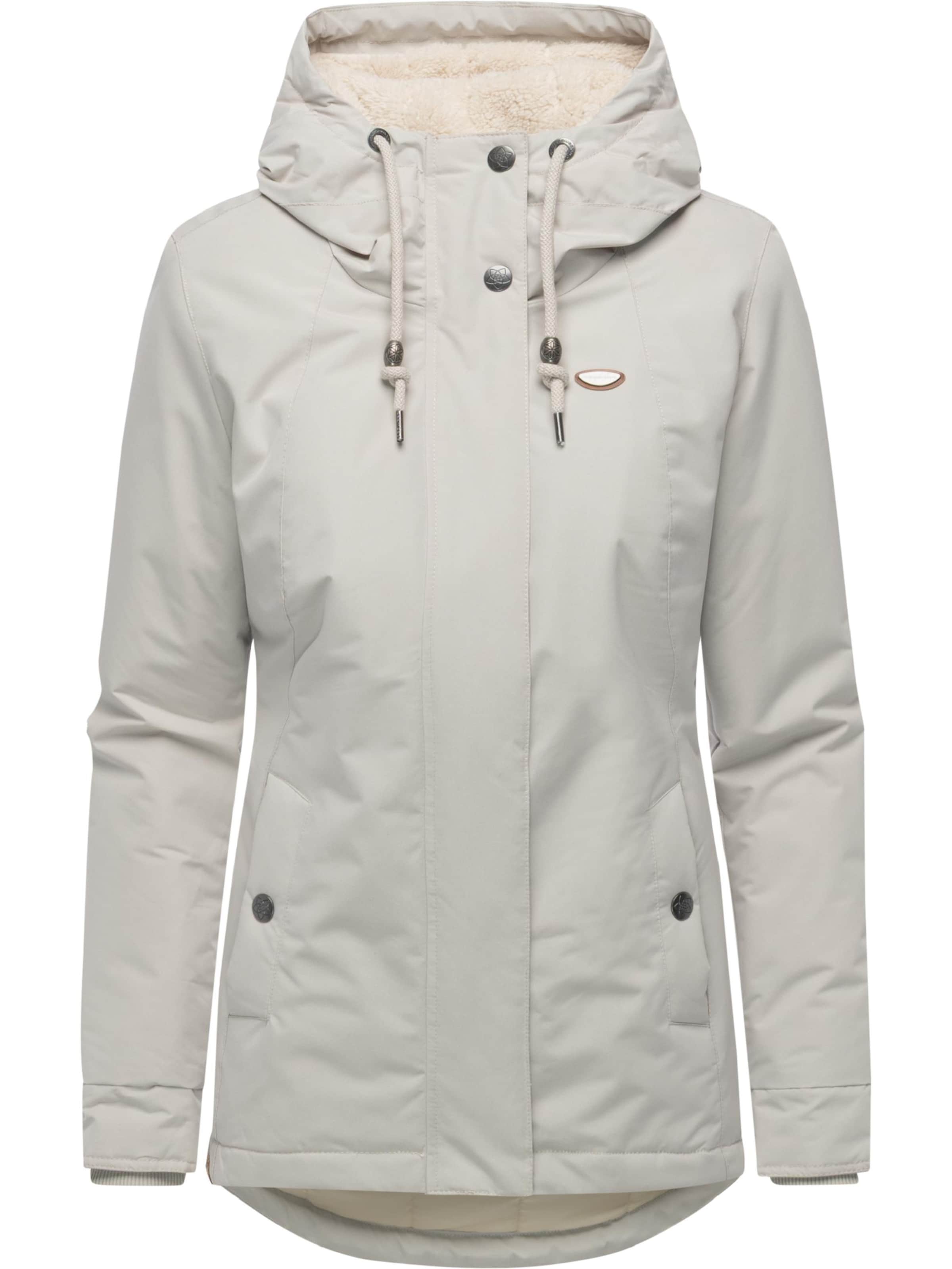 Ragwear Toiminnallinen takki 'Alvena' värissä harmaa: etupuoli