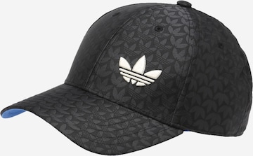 ADIDAS ORIGINALS Cap 'Adicolor 70S' in Black: front