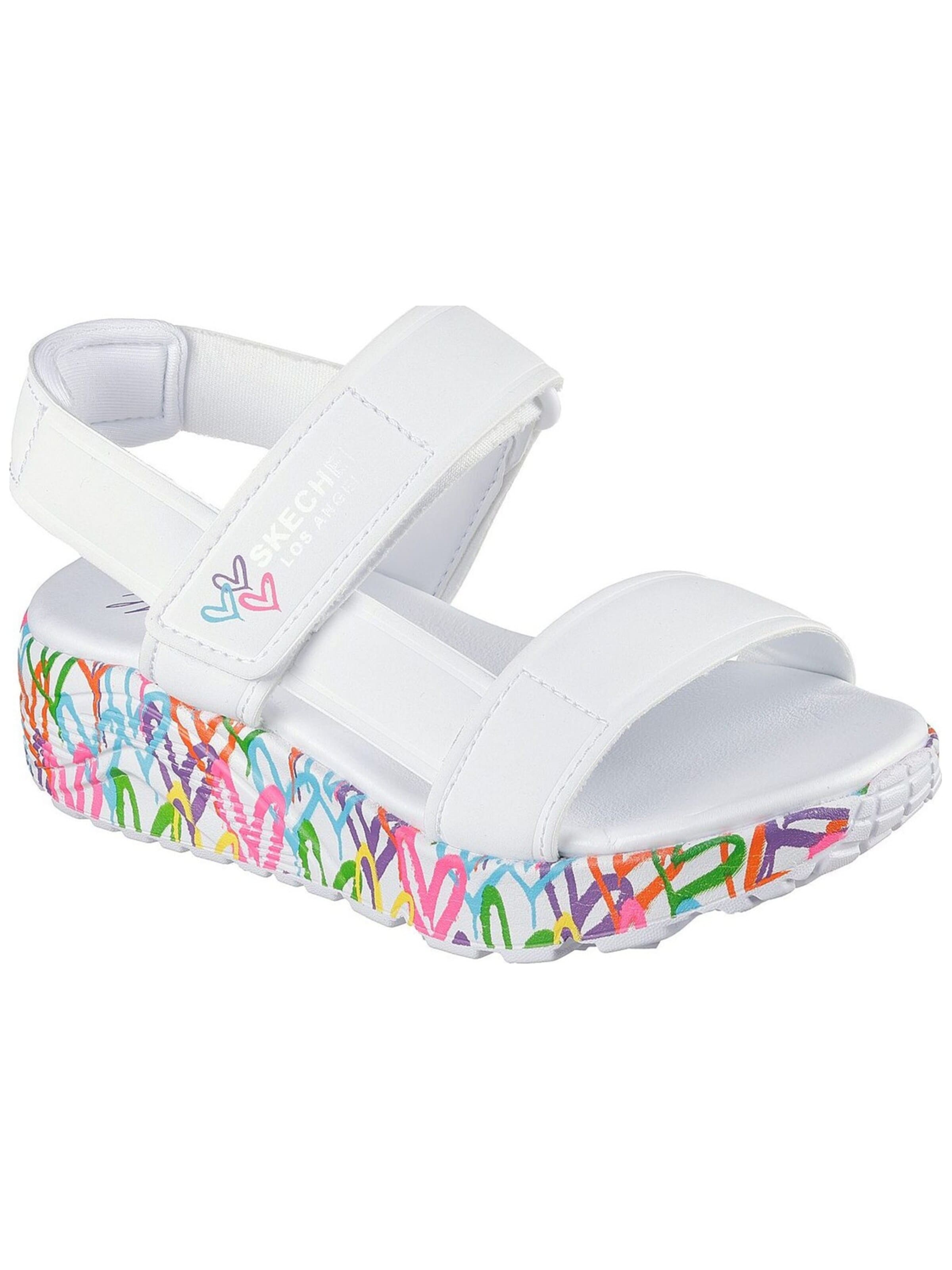 Chaussures ouvertes 'Skechers Uno Lite Sandal-sunny Love' SKECHERS en blanc : devant