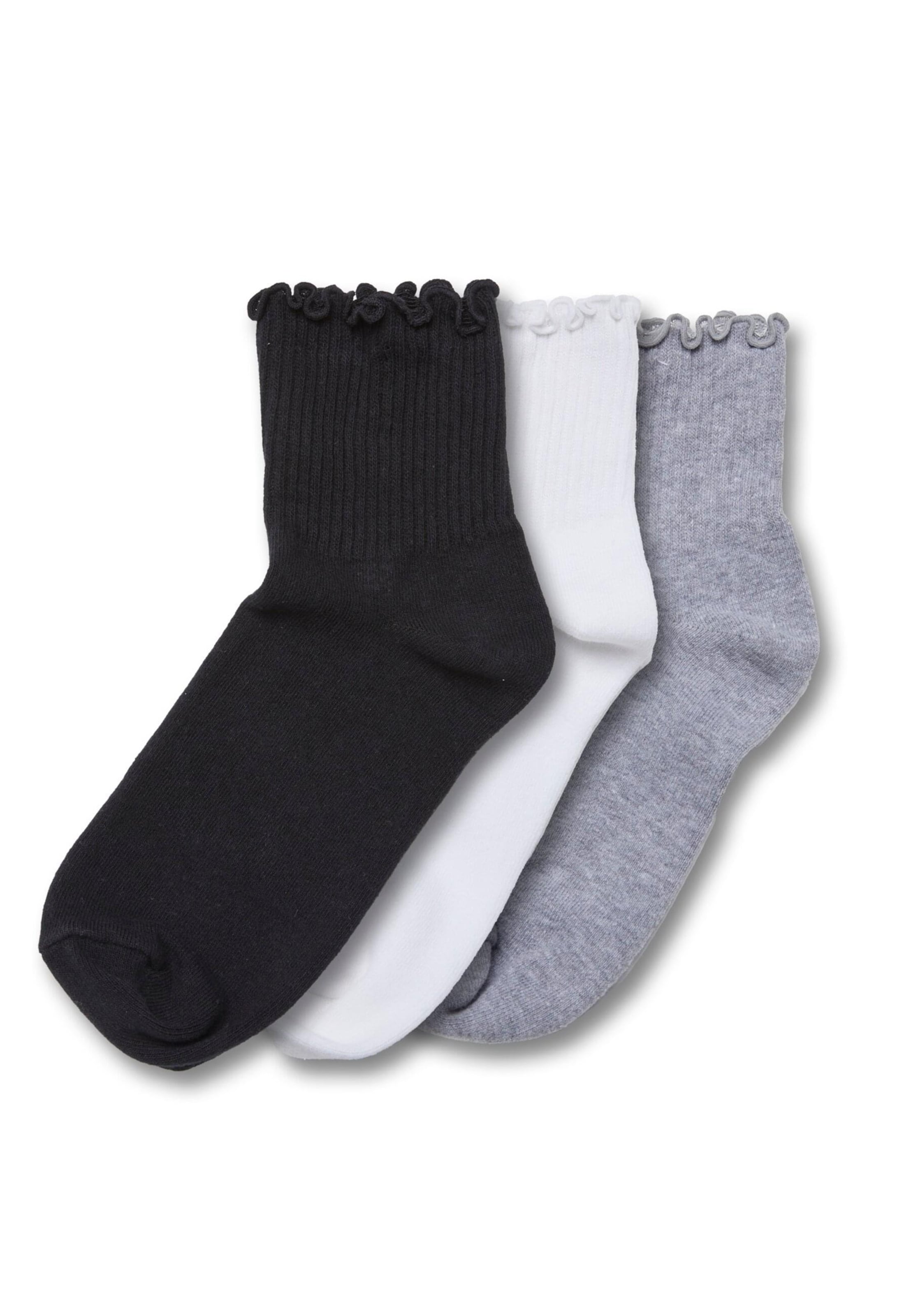 Urban Classics Socken 'Ruffle' in Mischfarben: Vorderseite