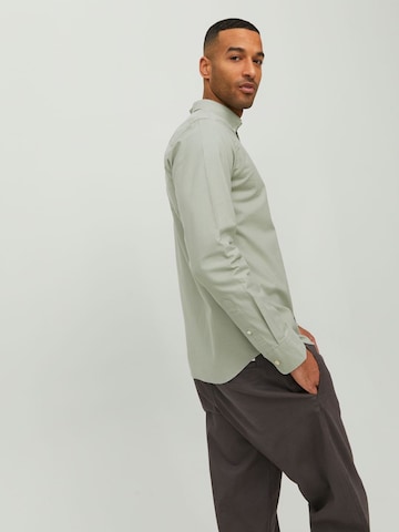 Coupe regular Chemise 'BROOK' JACK & JONES en vert