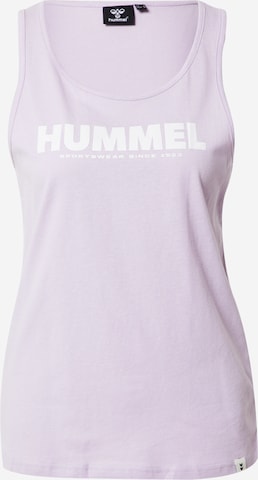 Hummel Sports Top 'LEGACY' in Purple: front