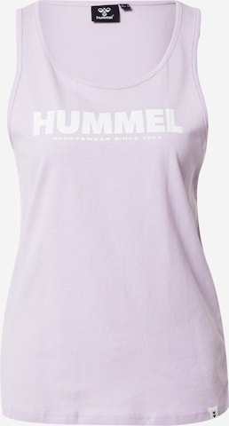 Hummel - Top desportivo 'LEGACY' em roxo: frente