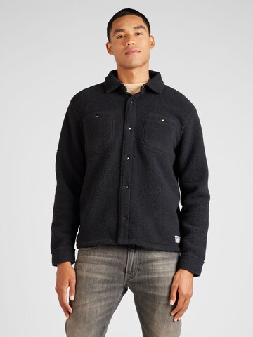 Polo Ralph Lauren Fleece Jacket in Black: front