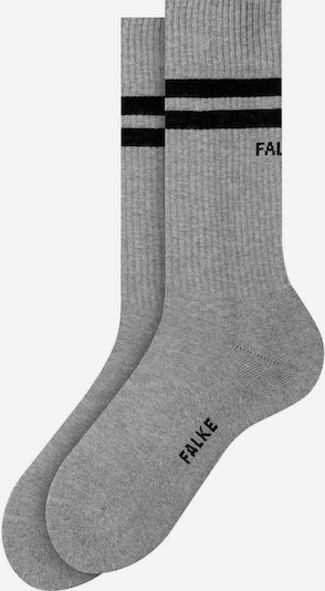 FALKE Socken in graumeliert / schwarz, Produktansicht