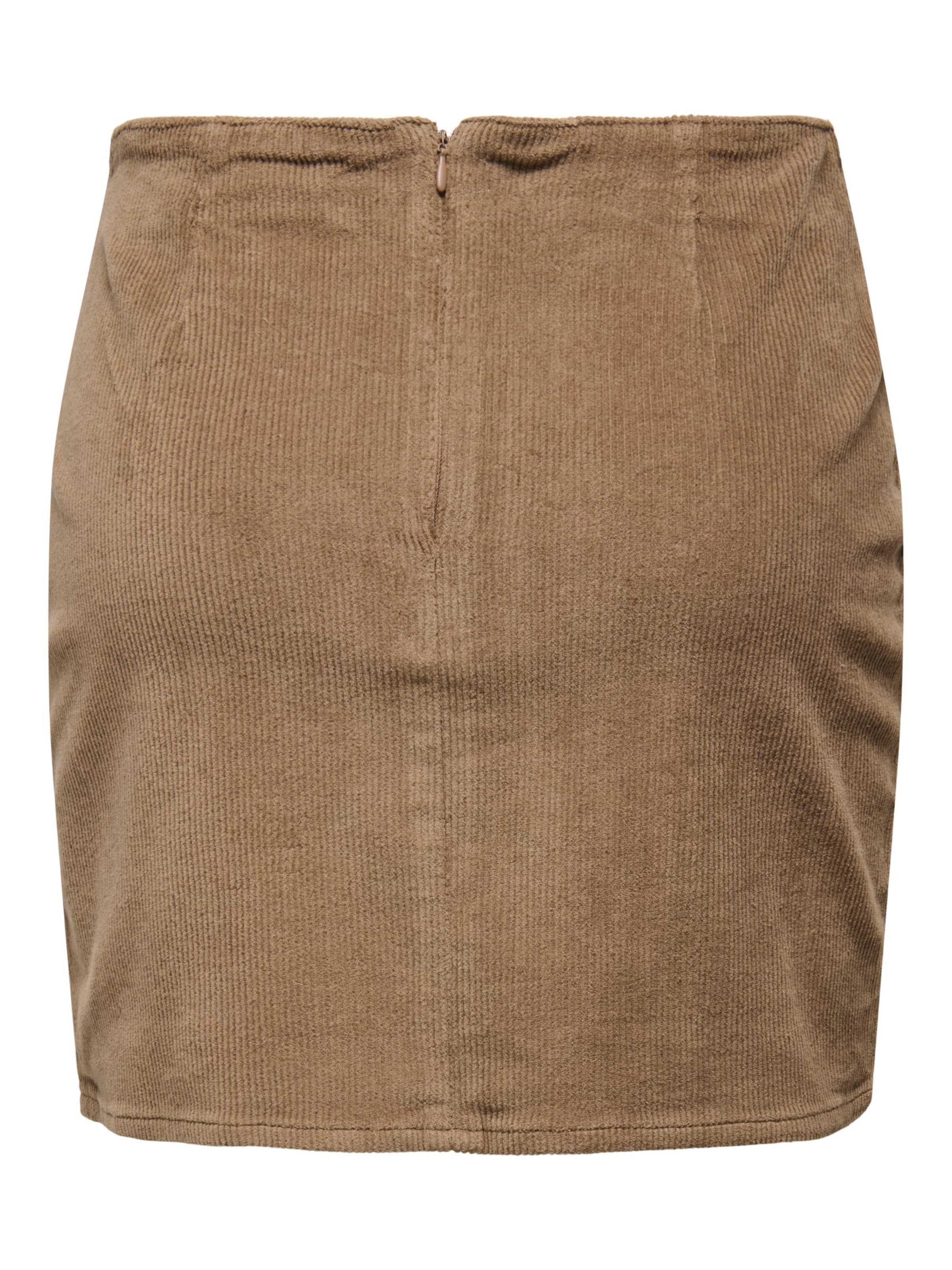 Jupe 'ONLLeni-Global' ONLY en marron