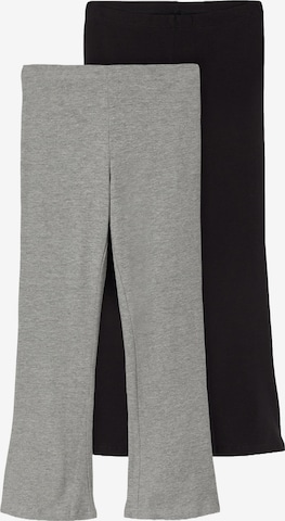 Bootcut Leggings di NAME IT in grigio: frontale