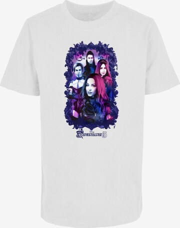 T-Shirt 'The Descendants - Group Attitude' ABSOLUTE CULT en blanc : devant