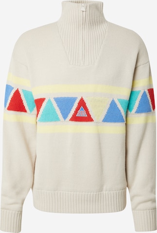 SOS Sweater 'The Windbreaker' in Grey: front