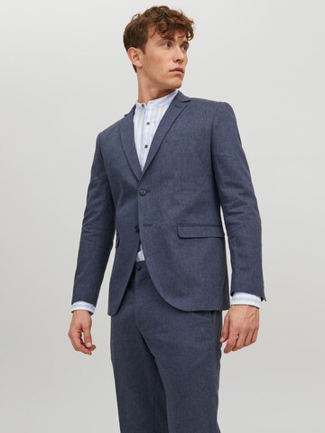 JACK & JONES Slim fit Suit Jacket 'Rivera' in Blue