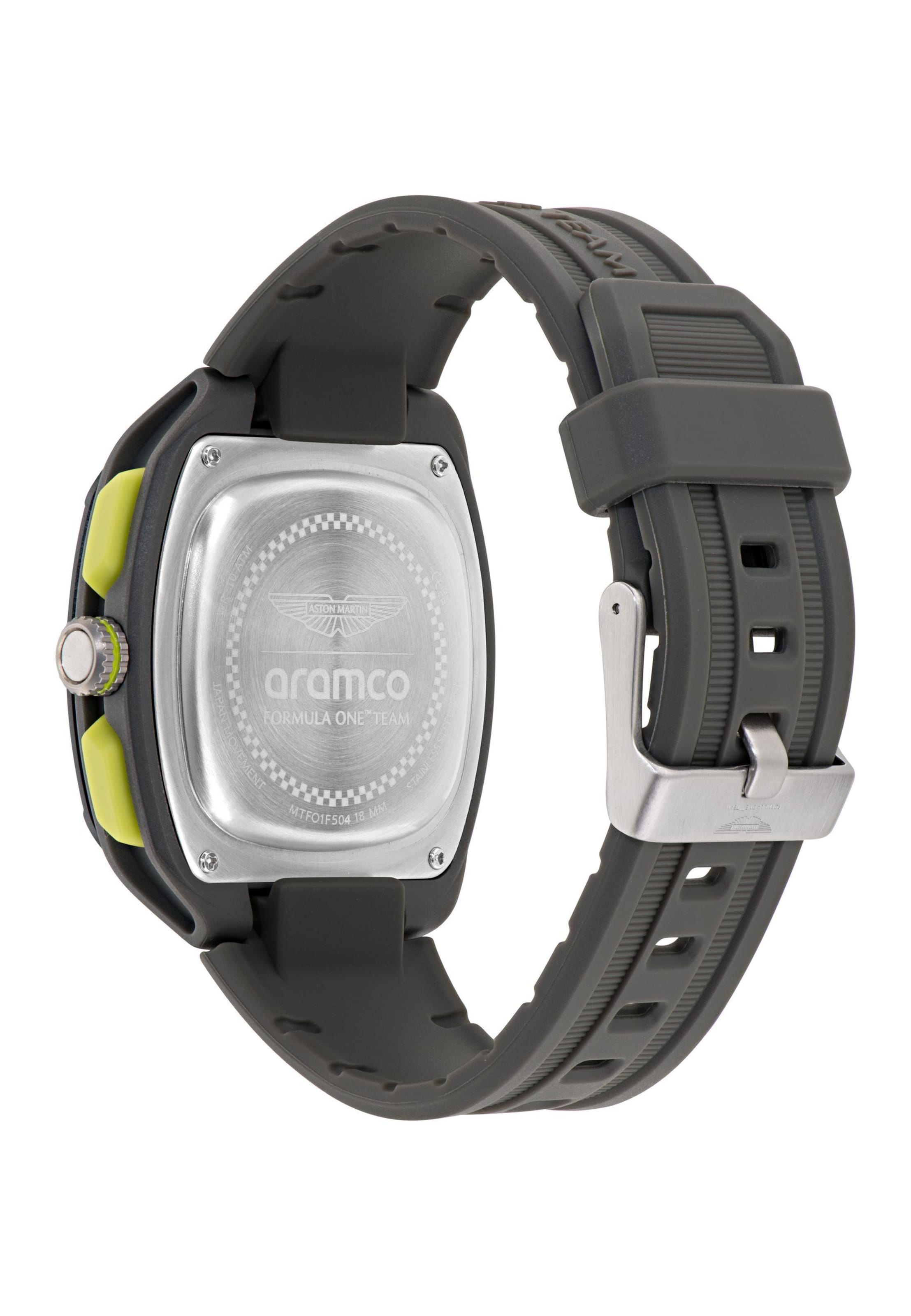 Aston Martin Analog watch 'Ovr W' in Grey