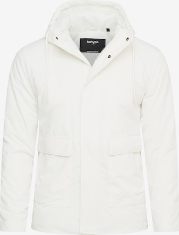 behype Between-Season Jacket 'BHANFIEL' in White: front