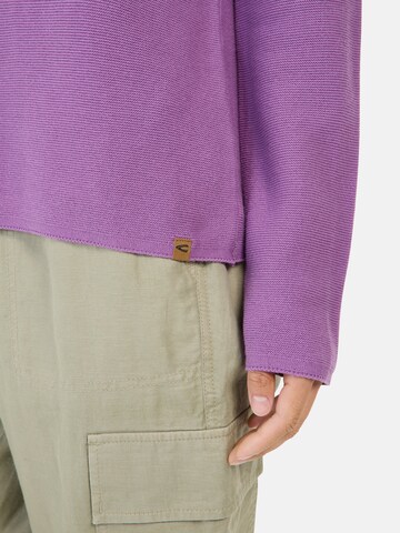 CAMEL ACTIVE Sweater in Purple
