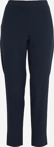 PULZ Jeans Regular Chinohose 'VICTORIA' in Blau: predná strana