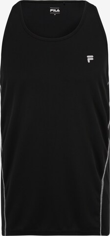 FILA Funkční tričko 'LEPS' – černá: přední strana
