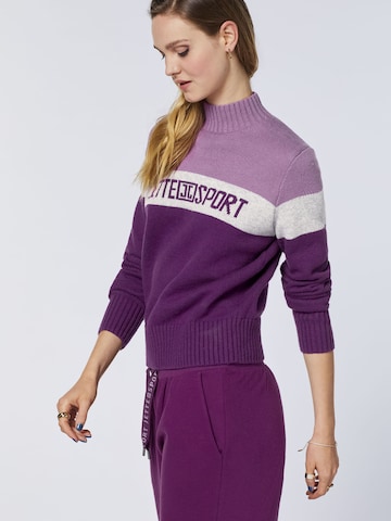 Jette Sport Sweater in Purple