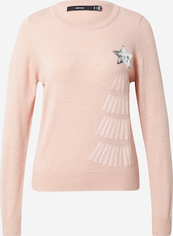 VERO MODA Pullover 'Tree' i orange: forside