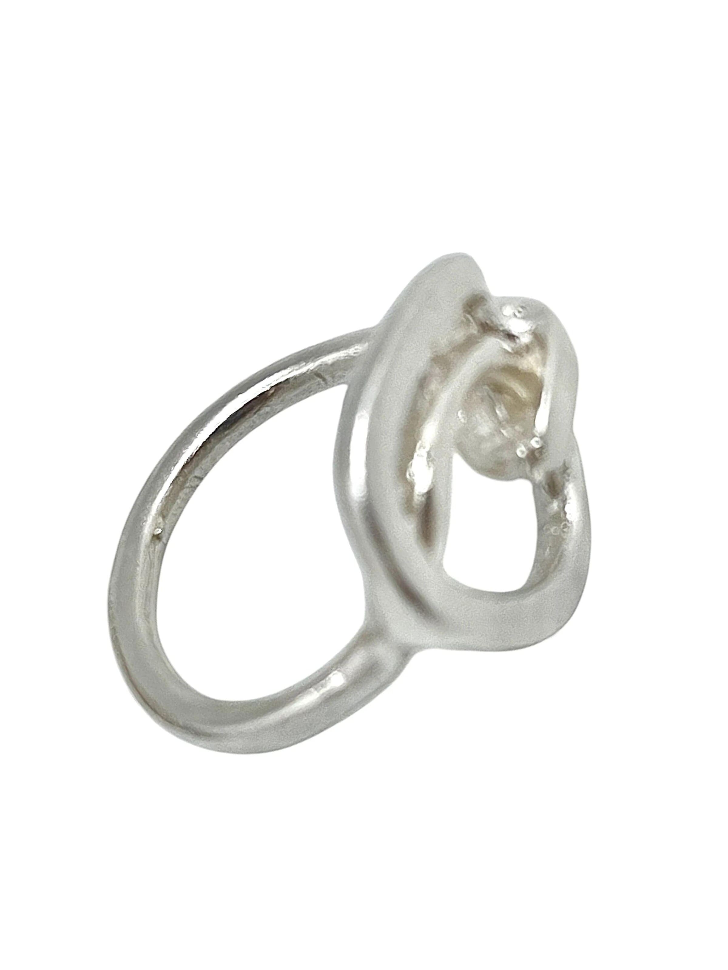 Gloria Mago Ring 'My World ring in silver zamak 10µ' in Silver