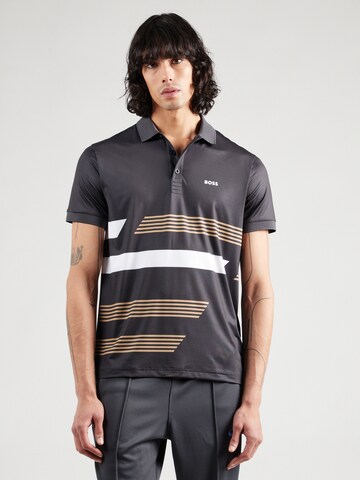 T-Shirt 'Paddy Tape' BOSS en noir : devant