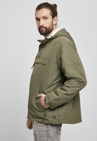 Brandit Prehodna jakna | zelena barva