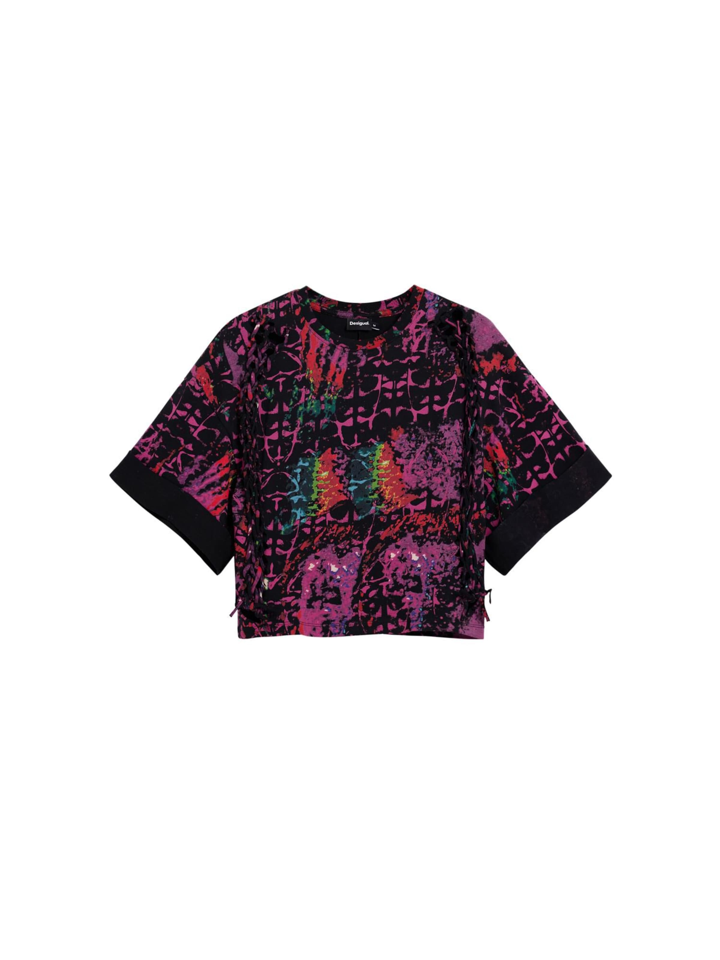 purpurinė Desigual Marškinėliai: priekis