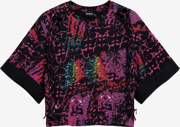 Tricou de la Desigual pe mov: față
