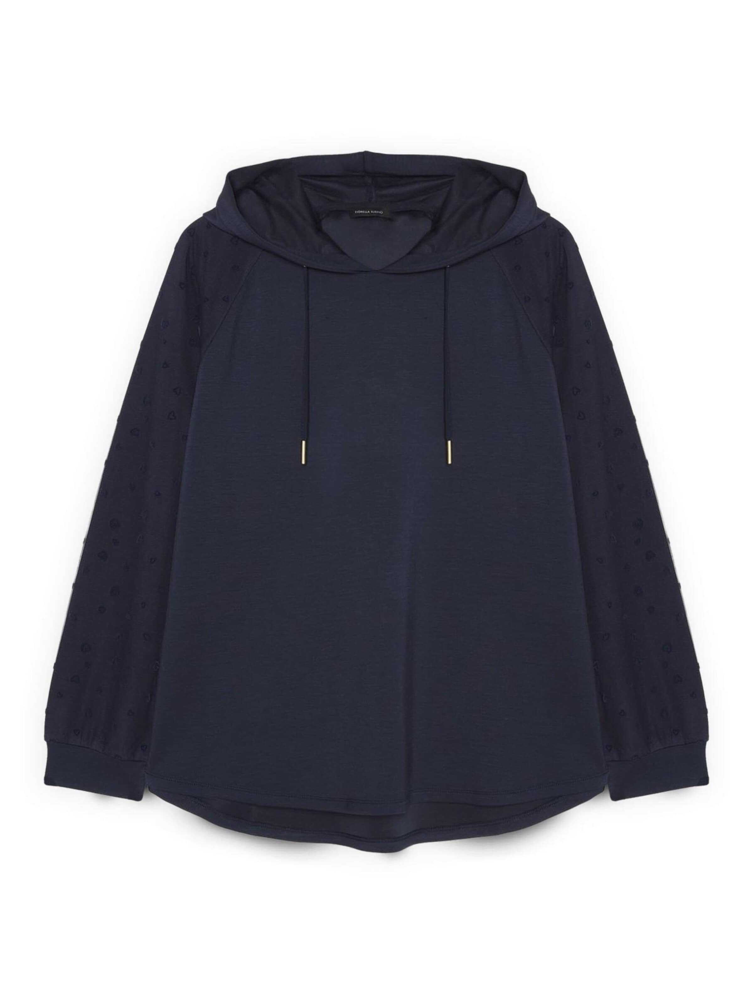 Fiorella Rubino Sweatshirt in Blauw: voorkant