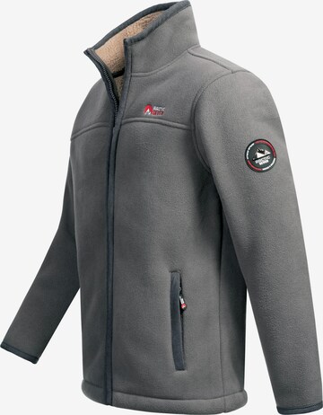 Arctic Seven Athletic Fleece Jacket 'Zeroo' in Grey