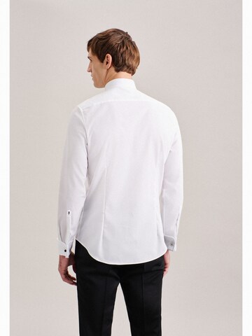 Coupe slim Chemise business SEIDENSTICKER en blanc