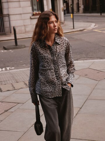 Camicia da donna di Next in grigio
