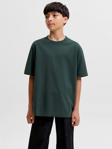 žalia Jack & Jones Junior Marškinėliai 'JJEBARRON': priekis