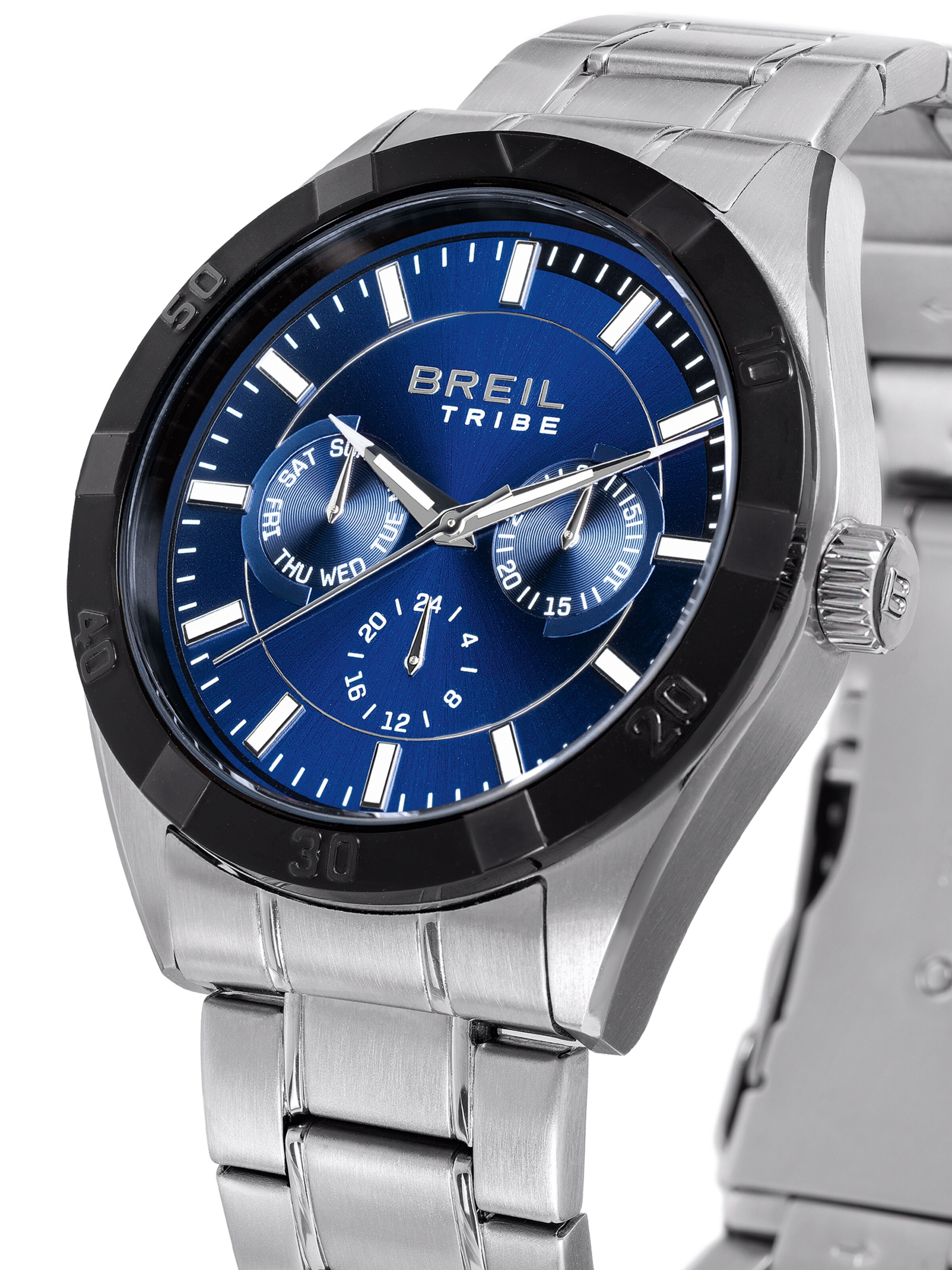 Montre à affichage analogique Breil en bleu