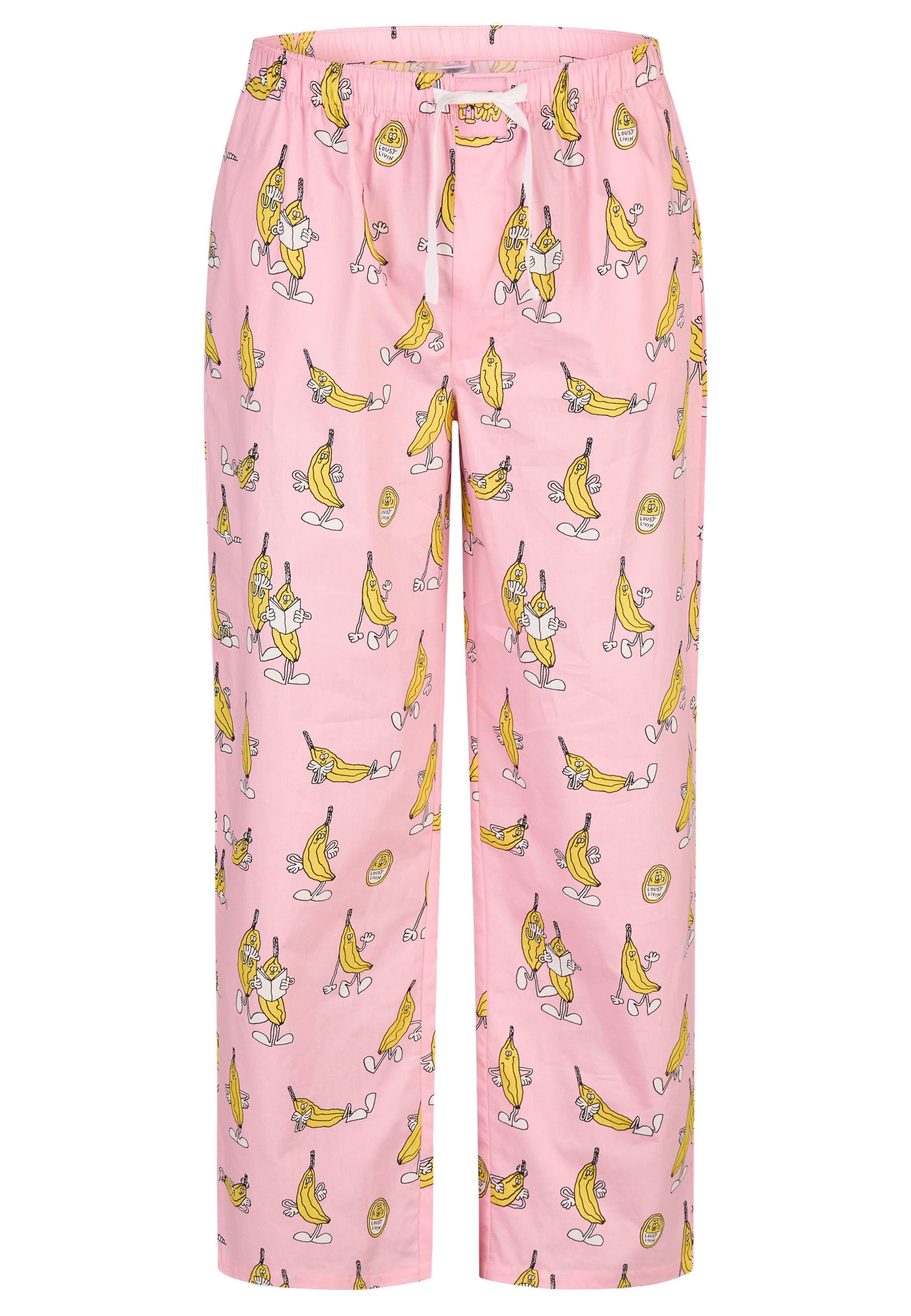 Lousy Livin Pajama pants in Pink: front