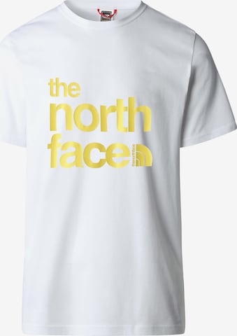 Maglietta 'Cordinates' di THE NORTH FACE in bianco: frontale