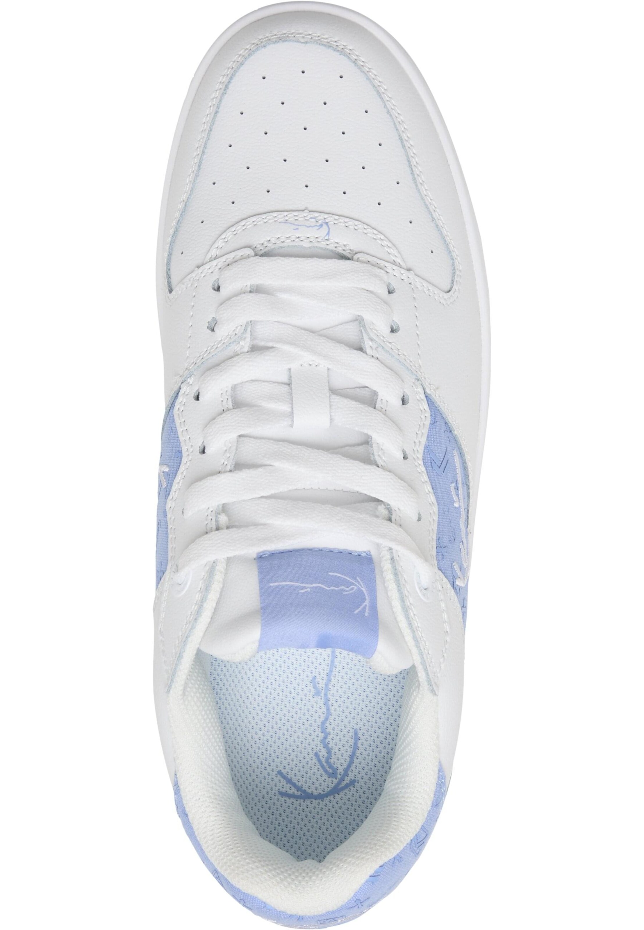 Karl Kani Platform trainers '89 Classic' in White