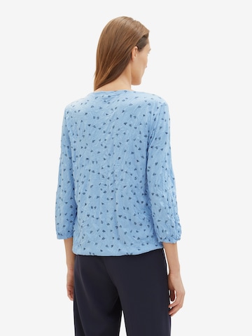 TOM TAILOR Blouse in Blue