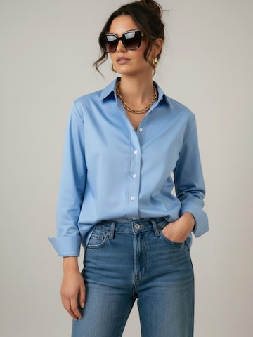 Chemisier 'Paula' WEARABLE STORIES en bleu