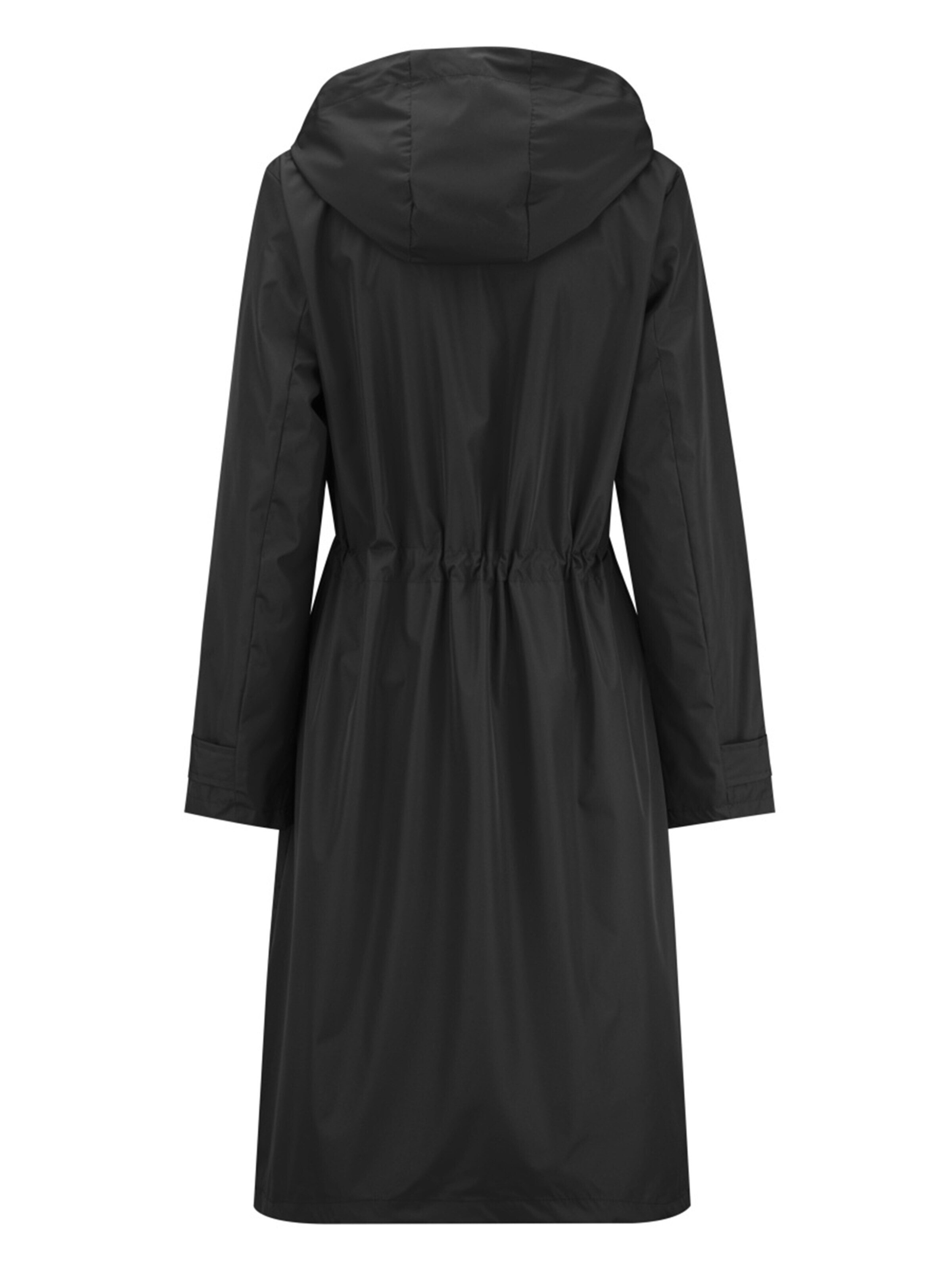 YOUTHUP Between-Seasons Coat 'Schwebe' in Black