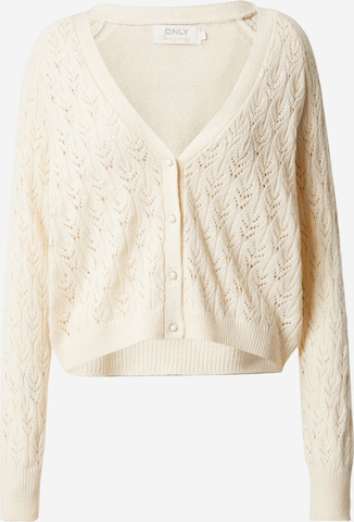 Cardigan 'Alvi' ONLY en beige : devant