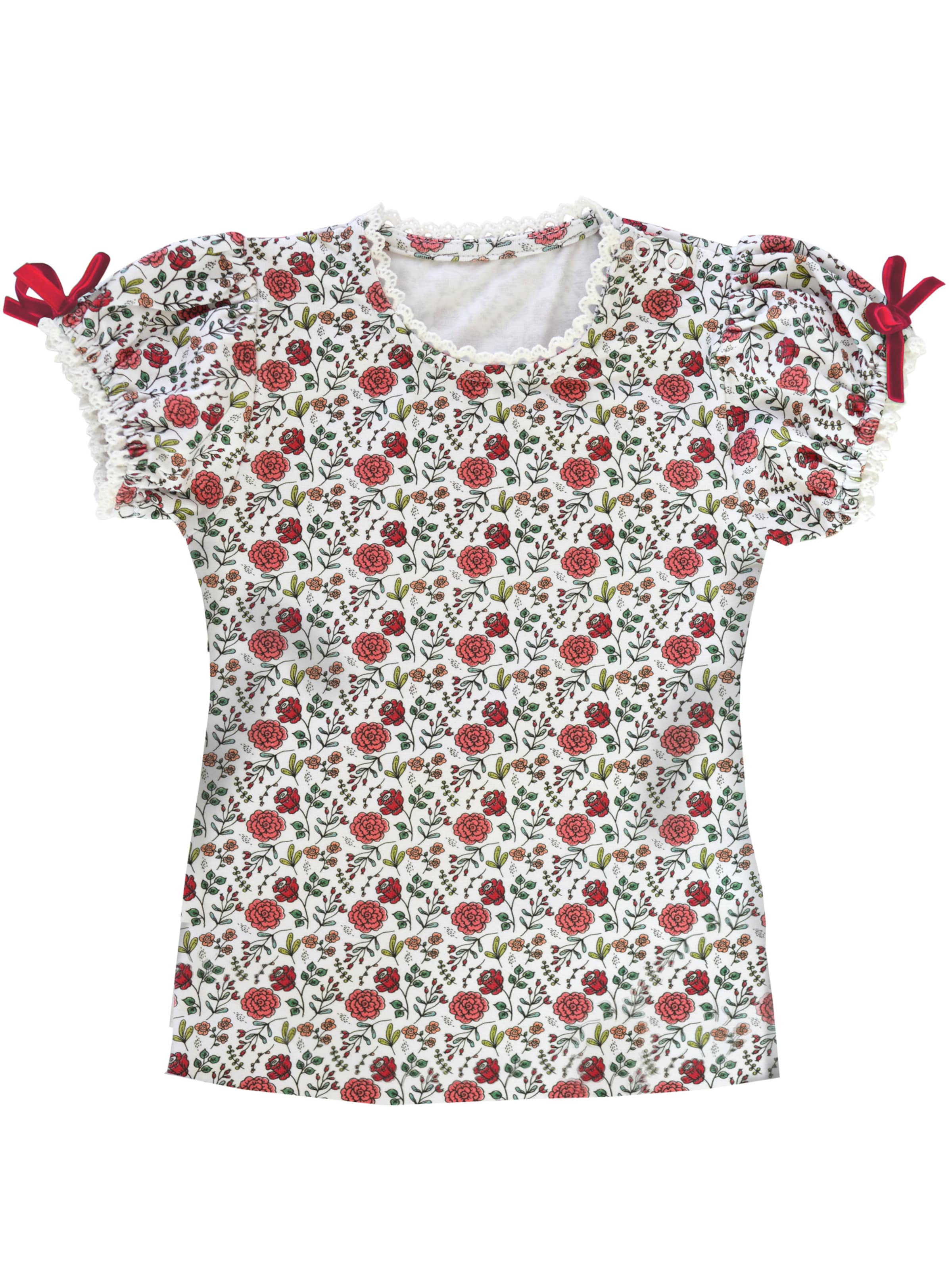 Mogo Shirt 'Nelion'‌‌‌ in Rot: Vorderseite