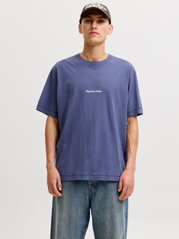 T-Shirt JACK & JONES en bleu : devant
