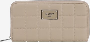 JOOP! Jeans Geldbörse  'Ordine 1.0 Melete' in Beige: predná strana