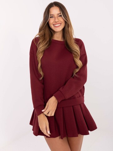Madnezz House Dress in Red: front